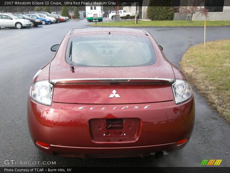 Ultra Red Pearl / Medium Gray 2007 Mitsubishi Eclipse GS Coupe