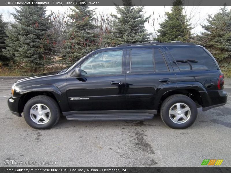 Black / Dark Pewter 2004 Chevrolet TrailBlazer LT 4x4