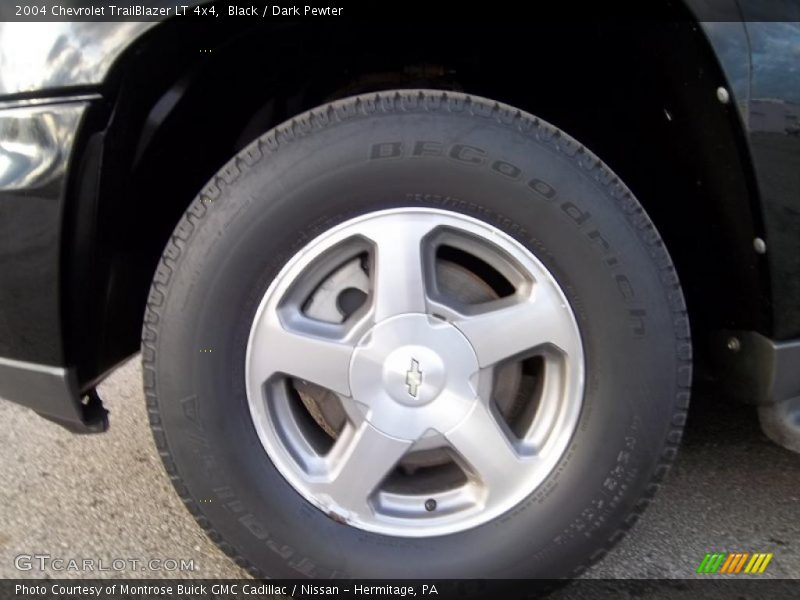 Black / Dark Pewter 2004 Chevrolet TrailBlazer LT 4x4