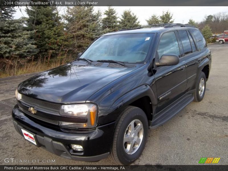 Black / Dark Pewter 2004 Chevrolet TrailBlazer LT 4x4