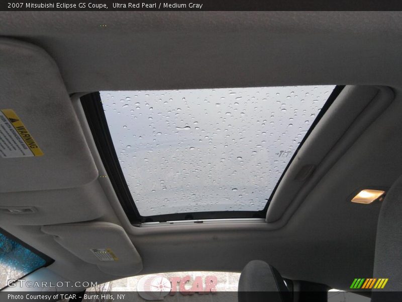 Ultra Red Pearl / Medium Gray 2007 Mitsubishi Eclipse GS Coupe