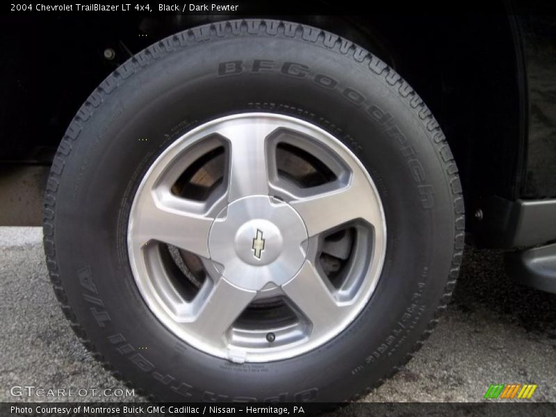 Black / Dark Pewter 2004 Chevrolet TrailBlazer LT 4x4
