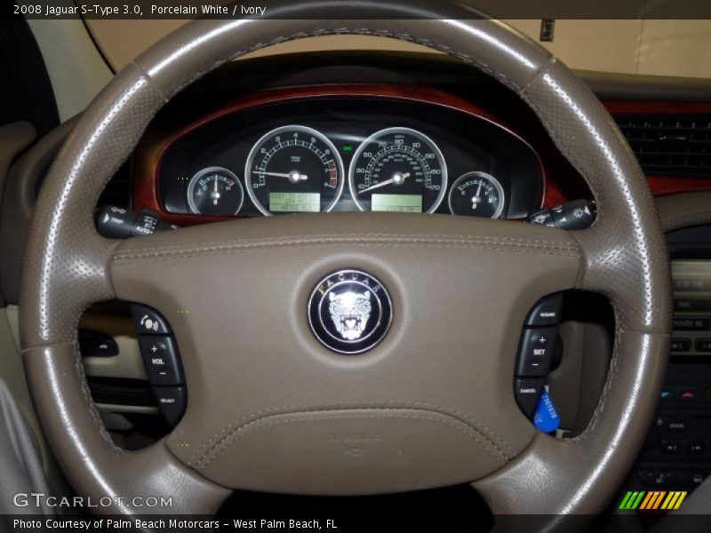  2008 S-Type 3.0 Steering Wheel