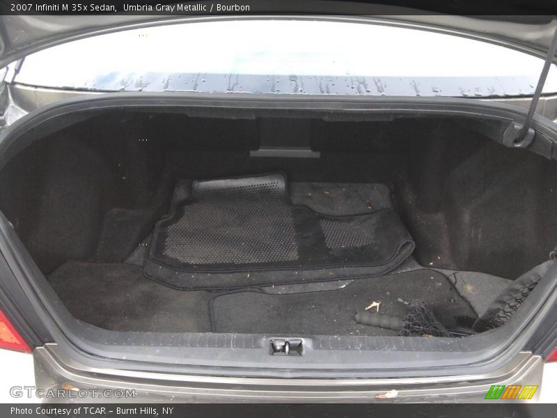 Umbria Gray Metallic / Bourbon 2007 Infiniti M 35x Sedan