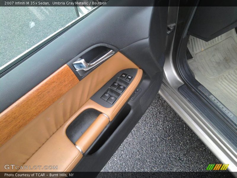 Umbria Gray Metallic / Bourbon 2007 Infiniti M 35x Sedan