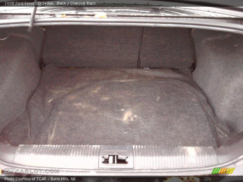 Black / Charcoal Black 2008 Ford Focus SES Sedan