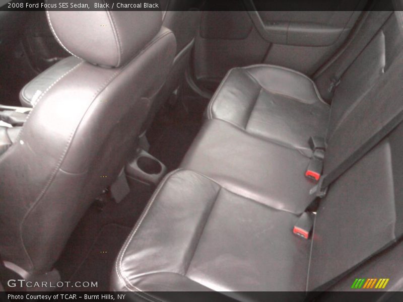 Black / Charcoal Black 2008 Ford Focus SES Sedan