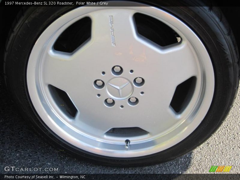 Polar White / Grey 1997 Mercedes-Benz SL 320 Roadster