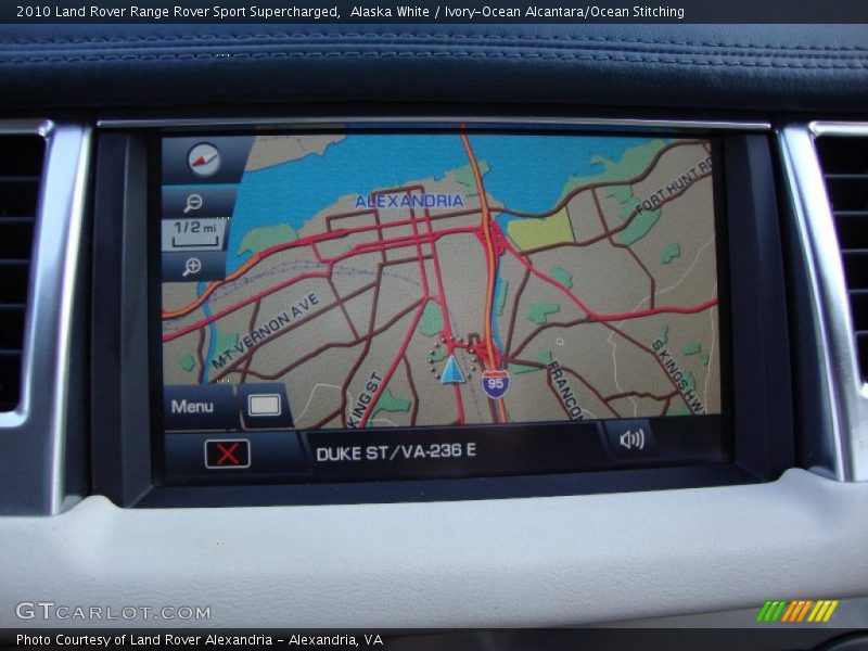 Navigation of 2010 Range Rover Sport Supercharged