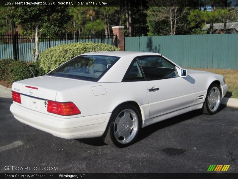 Polar White / Grey 1997 Mercedes-Benz SL 320 Roadster