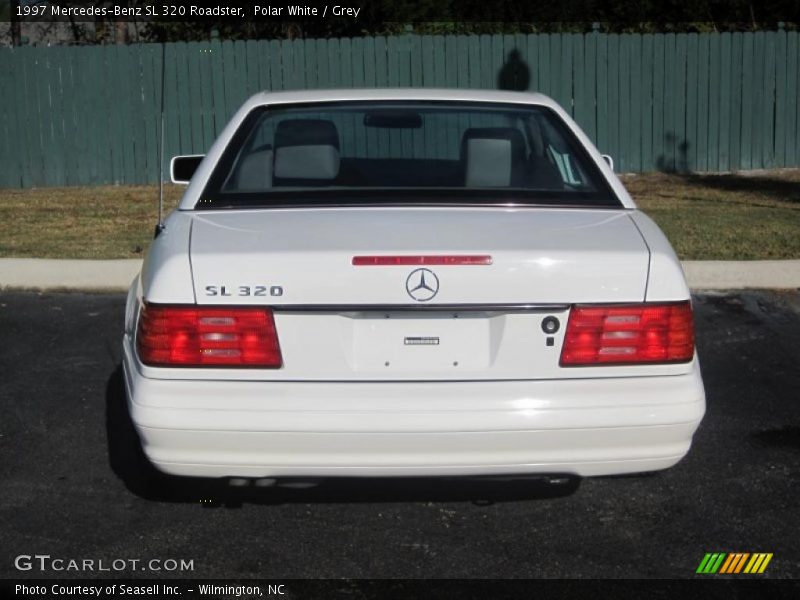 Polar White / Grey 1997 Mercedes-Benz SL 320 Roadster