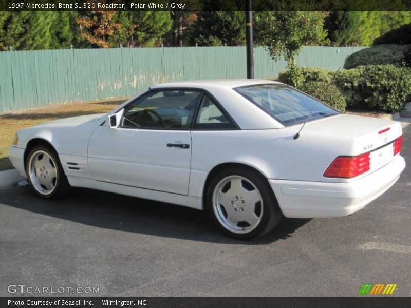 Polar White / Grey 1997 Mercedes-Benz SL 320 Roadster