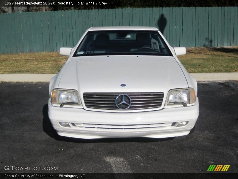 Polar White / Grey 1997 Mercedes-Benz SL 320 Roadster