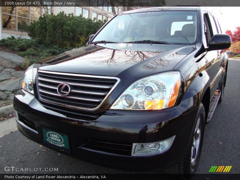 Black Onyx / Ivory 2008 Lexus GX 470