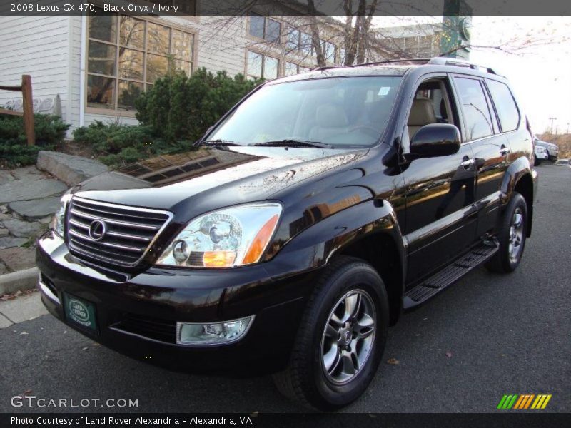 Black Onyx / Ivory 2008 Lexus GX 470