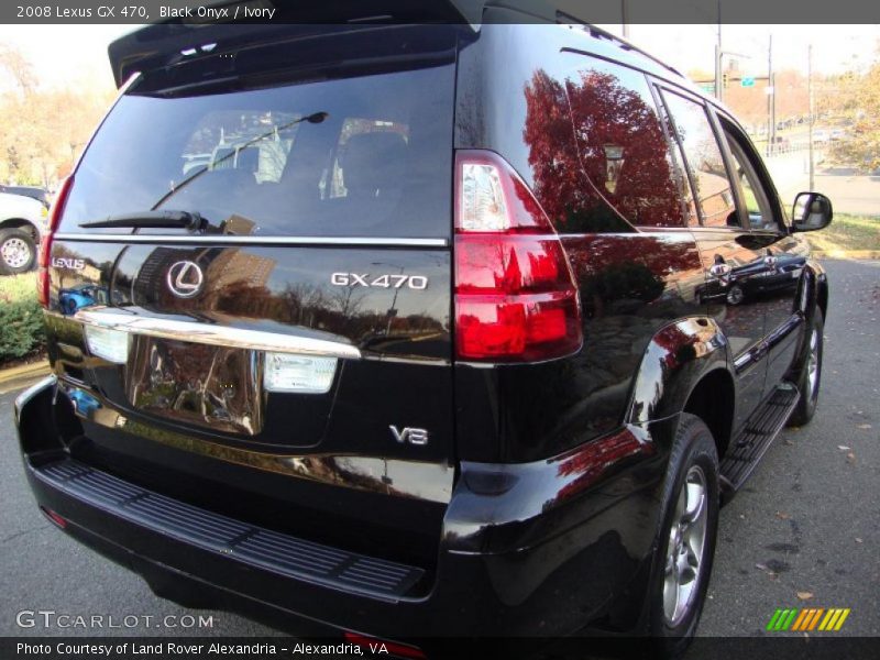 Black Onyx / Ivory 2008 Lexus GX 470
