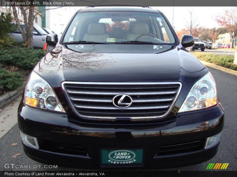 Black Onyx / Ivory 2008 Lexus GX 470