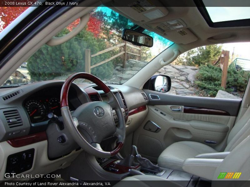 Black Onyx / Ivory 2008 Lexus GX 470
