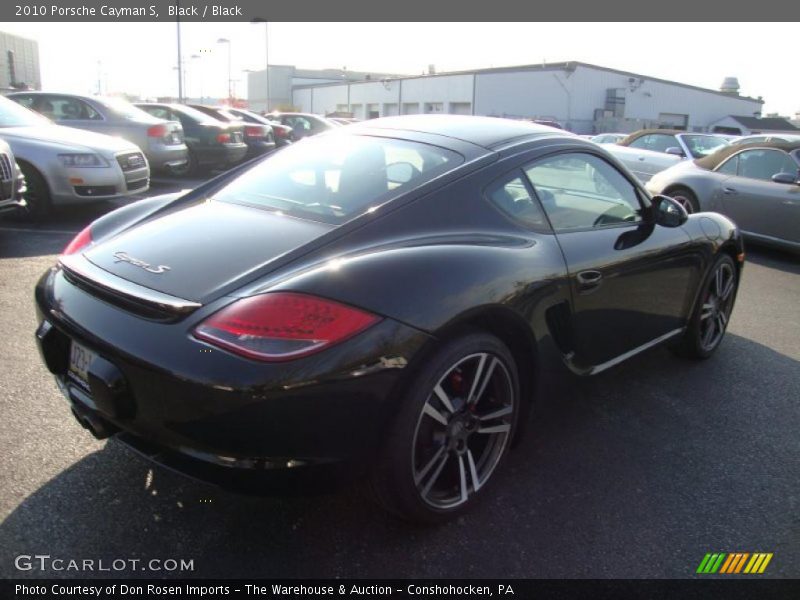 Black / Black 2010 Porsche Cayman S