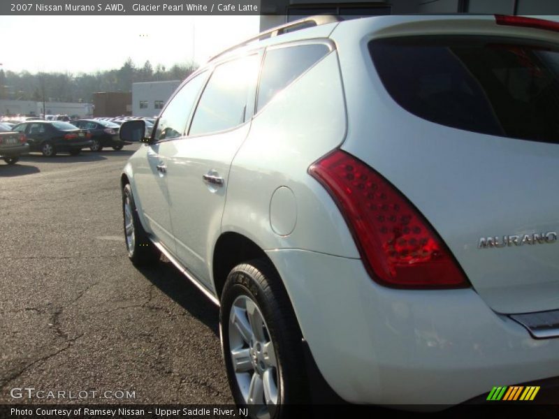 Glacier Pearl White / Cafe Latte 2007 Nissan Murano S AWD