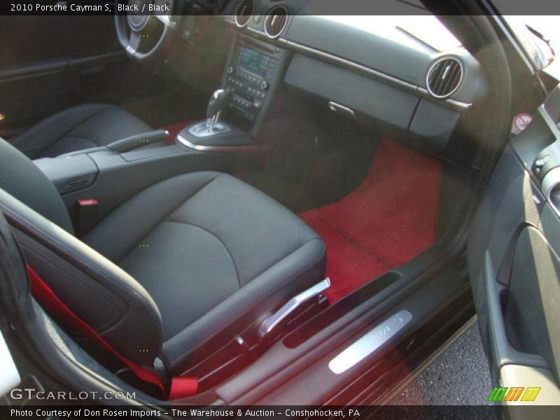 Black / Black 2010 Porsche Cayman S