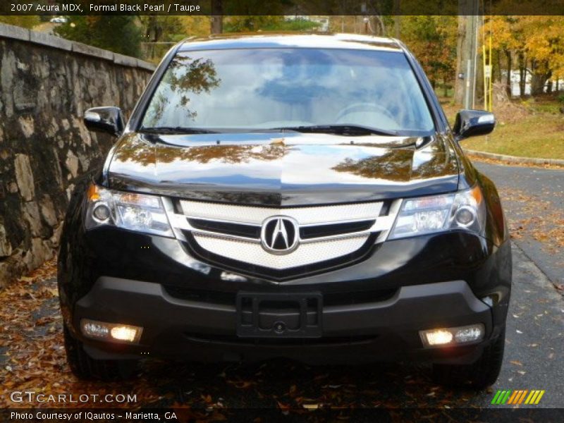 Formal Black Pearl / Taupe 2007 Acura MDX