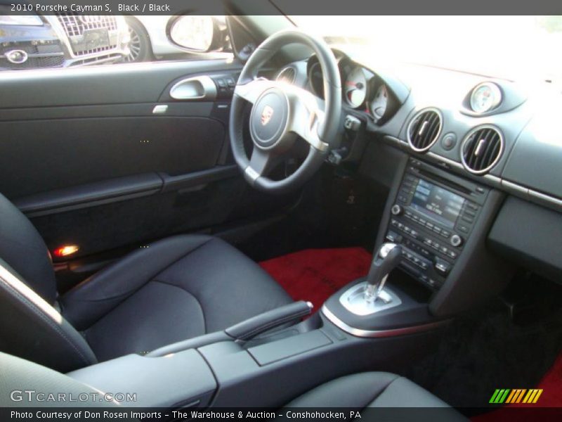 Black / Black 2010 Porsche Cayman S