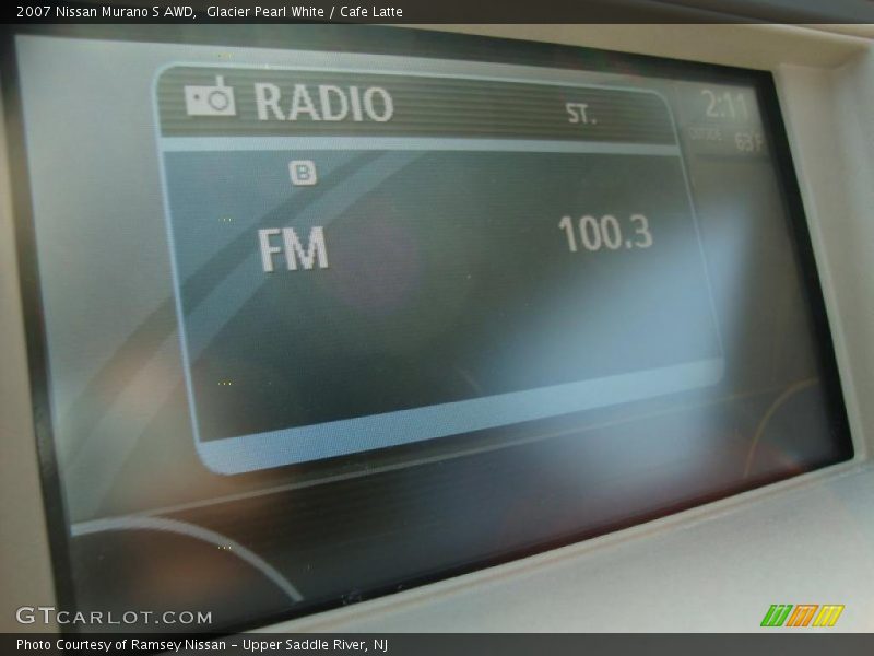Glacier Pearl White / Cafe Latte 2007 Nissan Murano S AWD