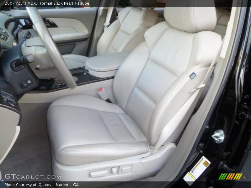 Formal Black Pearl / Taupe 2007 Acura MDX