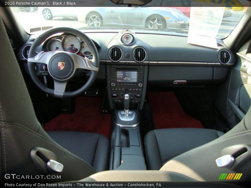 Black / Black 2010 Porsche Cayman S