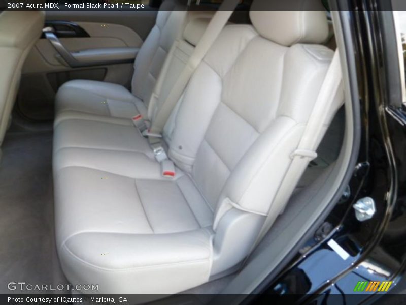 Formal Black Pearl / Taupe 2007 Acura MDX