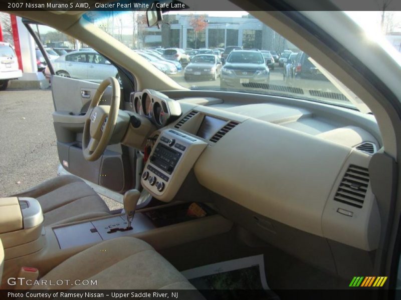 Glacier Pearl White / Cafe Latte 2007 Nissan Murano S AWD