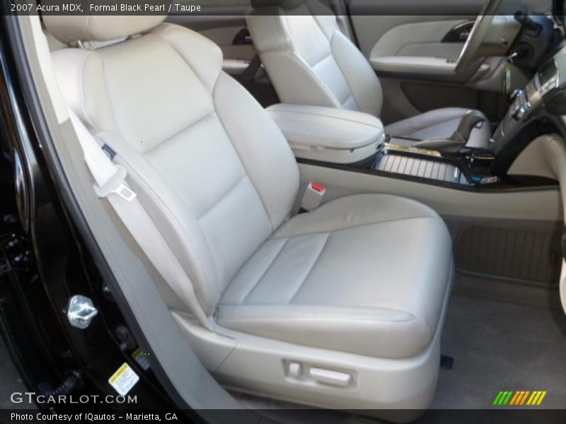 Formal Black Pearl / Taupe 2007 Acura MDX