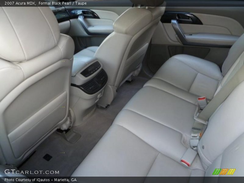 Formal Black Pearl / Taupe 2007 Acura MDX