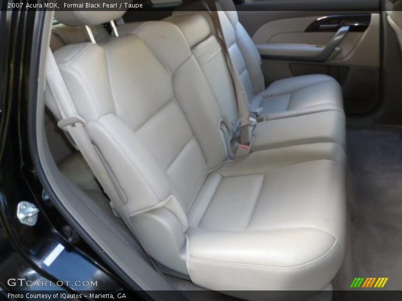 Formal Black Pearl / Taupe 2007 Acura MDX
