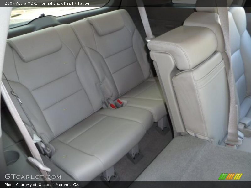 Formal Black Pearl / Taupe 2007 Acura MDX