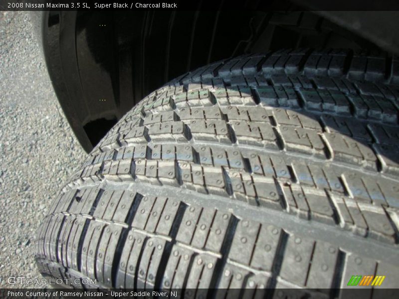 Super Black / Charcoal Black 2008 Nissan Maxima 3.5 SL