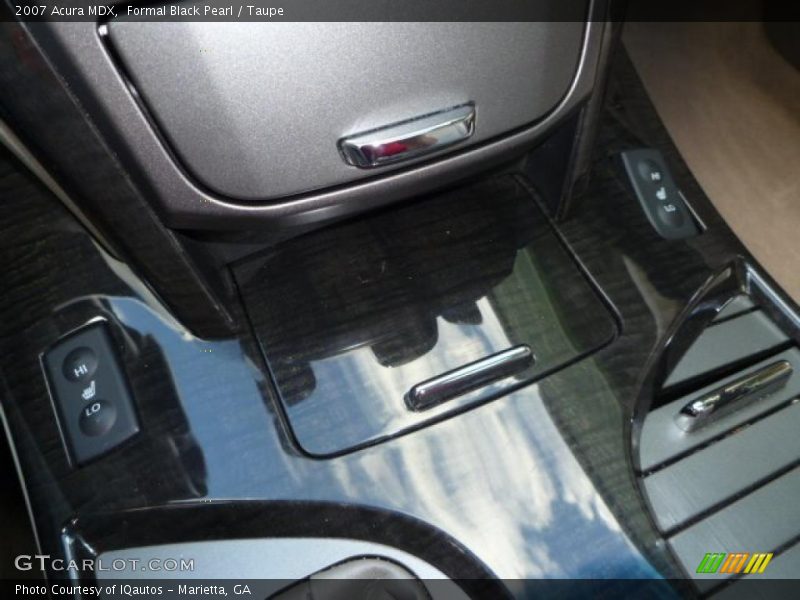 Formal Black Pearl / Taupe 2007 Acura MDX