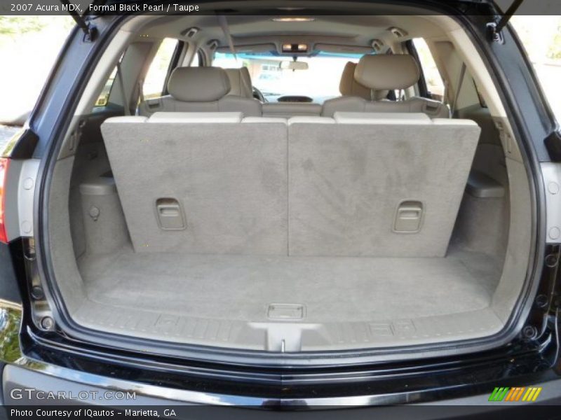 Formal Black Pearl / Taupe 2007 Acura MDX