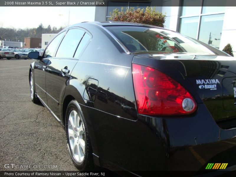 Super Black / Charcoal Black 2008 Nissan Maxima 3.5 SL