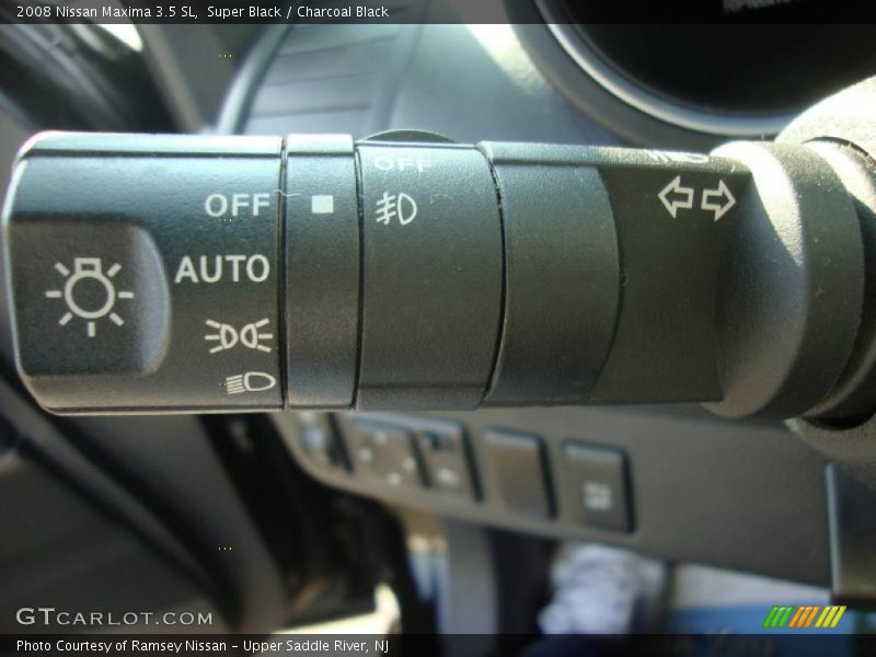 Super Black / Charcoal Black 2008 Nissan Maxima 3.5 SL