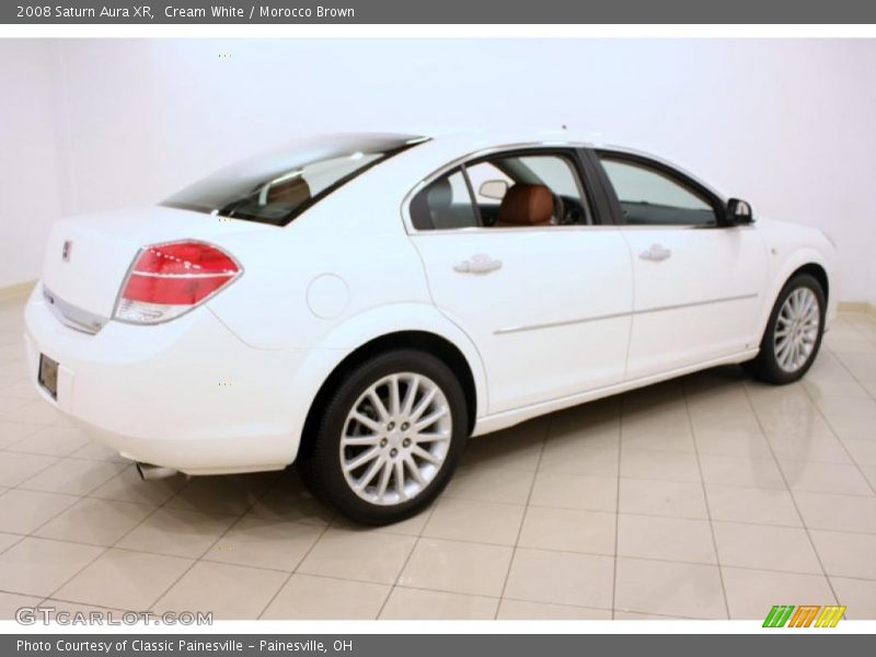 Cream White / Morocco Brown 2008 Saturn Aura XR