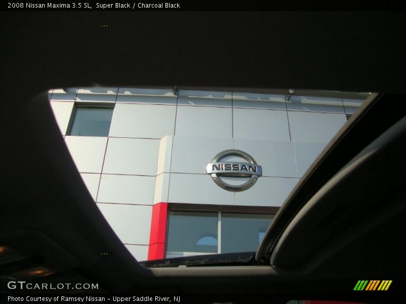 Super Black / Charcoal Black 2008 Nissan Maxima 3.5 SL