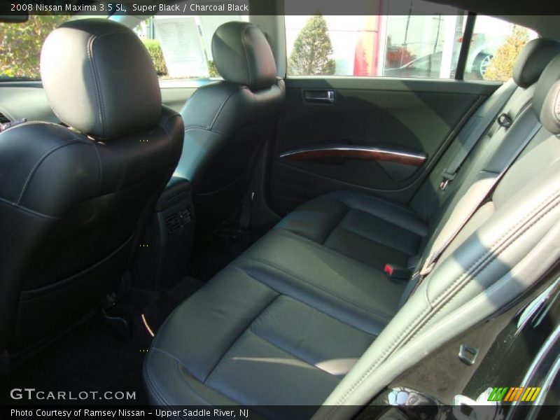 Super Black / Charcoal Black 2008 Nissan Maxima 3.5 SL