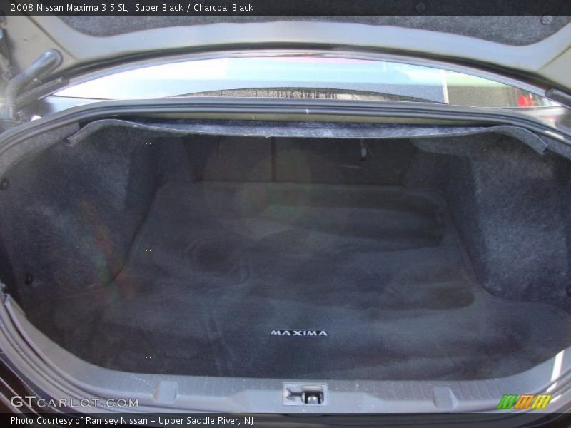 Super Black / Charcoal Black 2008 Nissan Maxima 3.5 SL