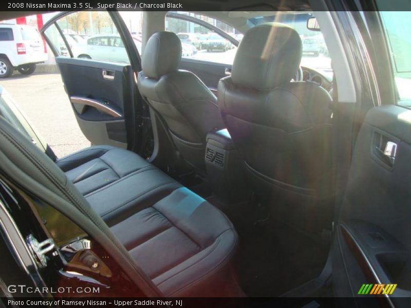 Super Black / Charcoal Black 2008 Nissan Maxima 3.5 SL