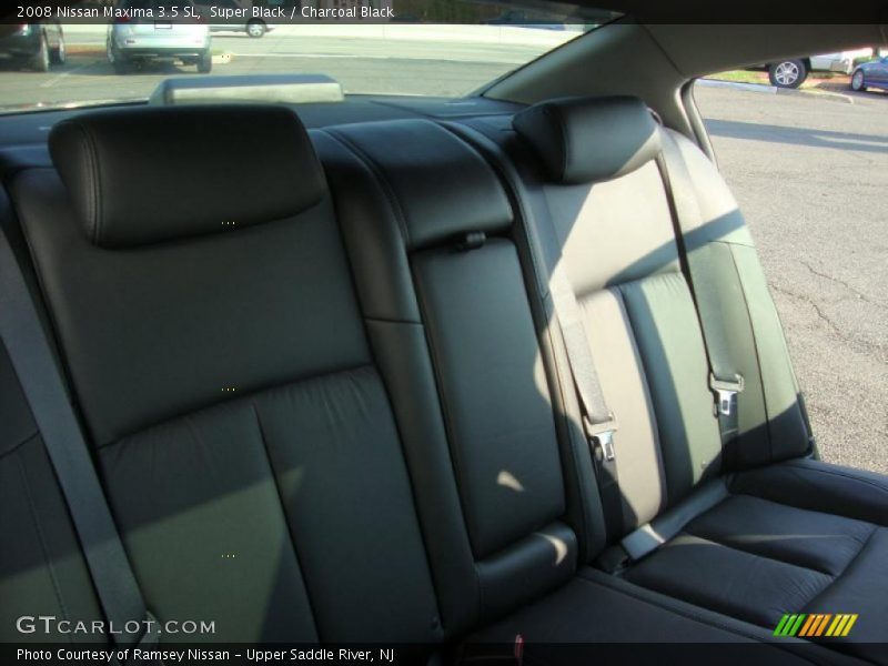 Super Black / Charcoal Black 2008 Nissan Maxima 3.5 SL