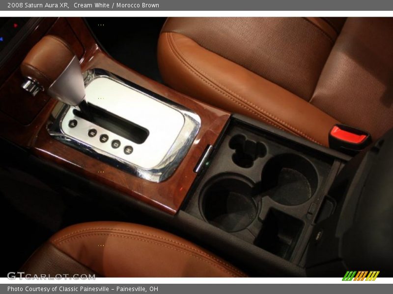 Cream White / Morocco Brown 2008 Saturn Aura XR