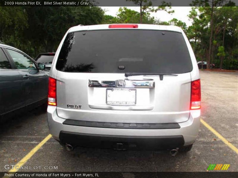 Billet Silver Metallic / Gray 2009 Honda Pilot EX