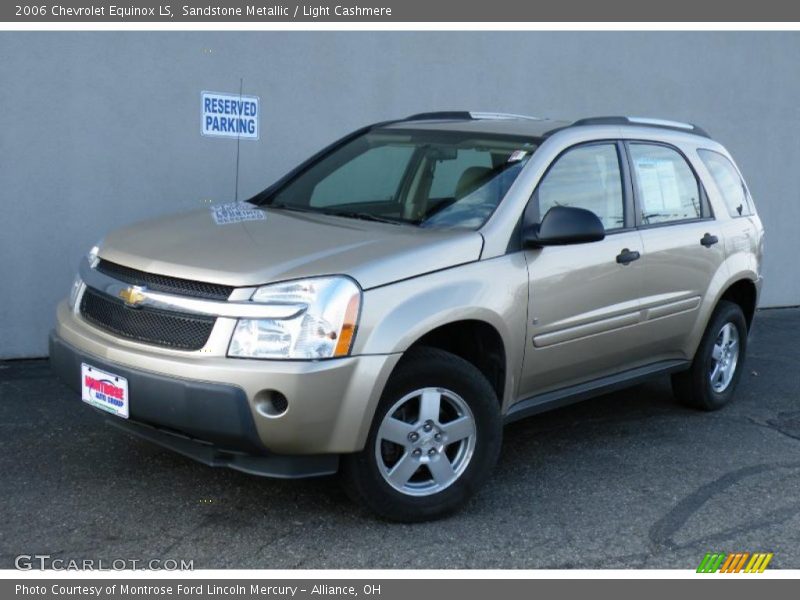 Sandstone Metallic / Light Cashmere 2006 Chevrolet Equinox LS